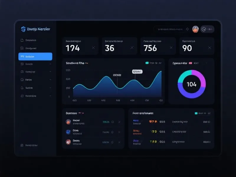 Data Dashboard Interface